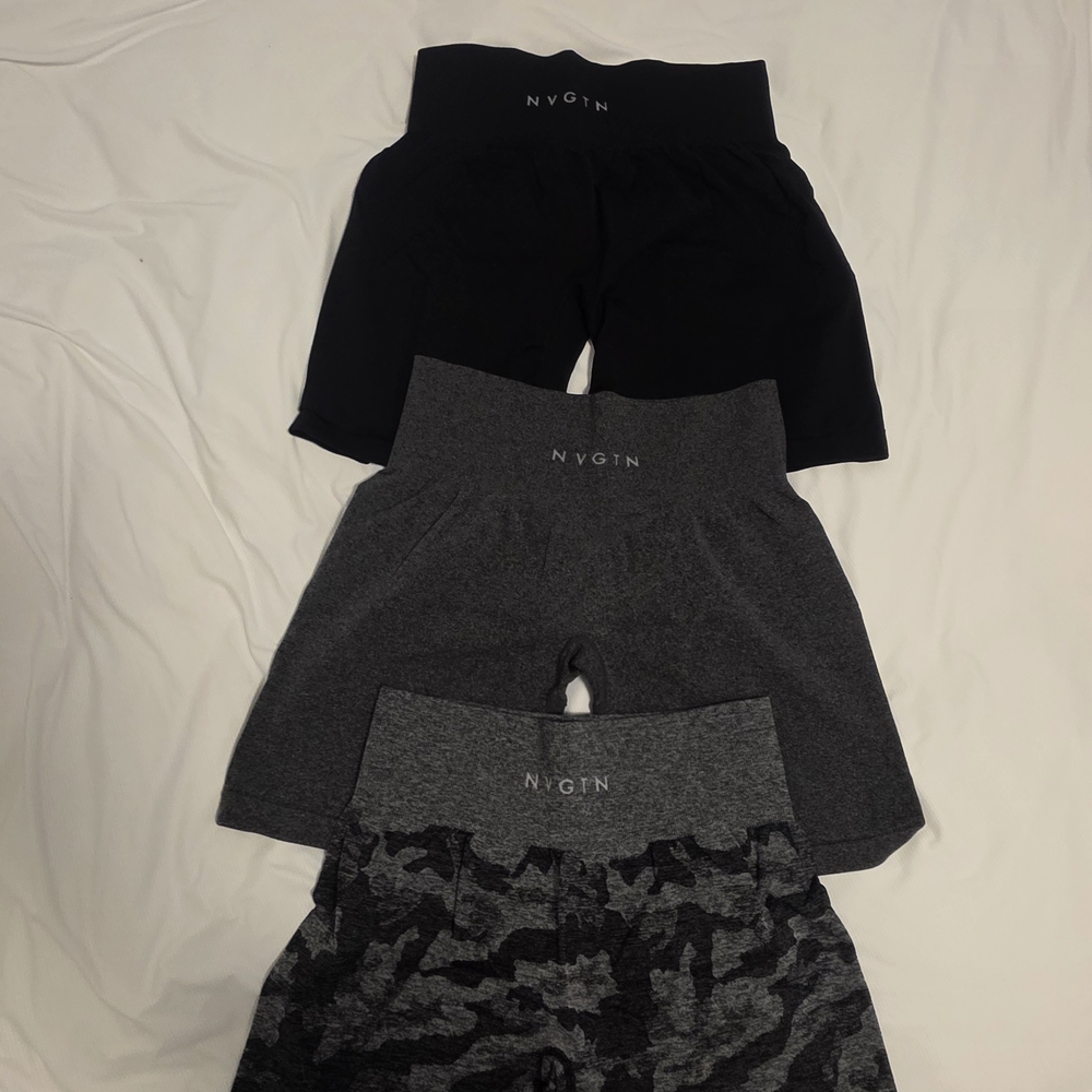 NVGTN Womens 6" Seamless Shorts